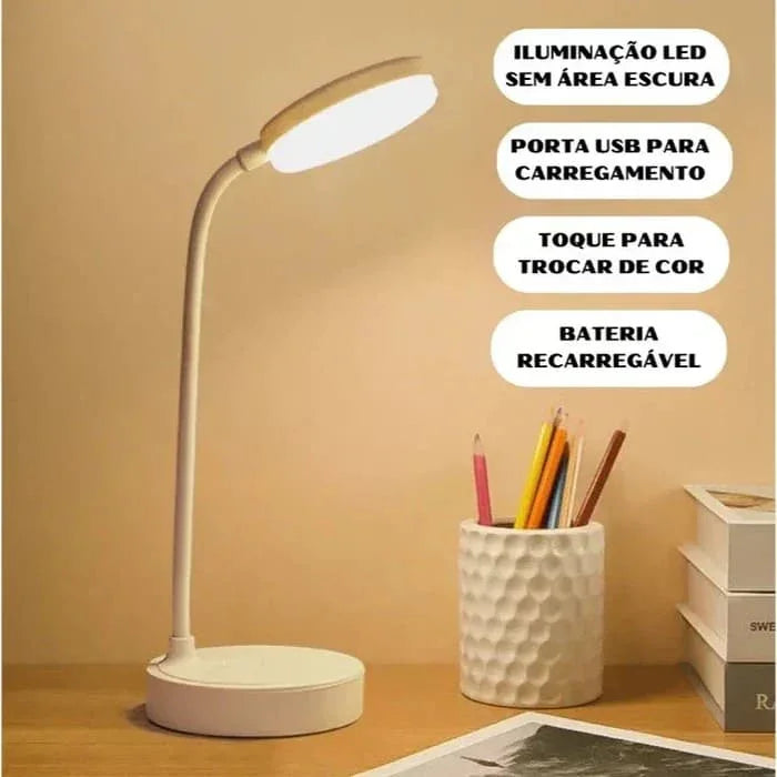Luminária ON LED para estudos - Valenthe