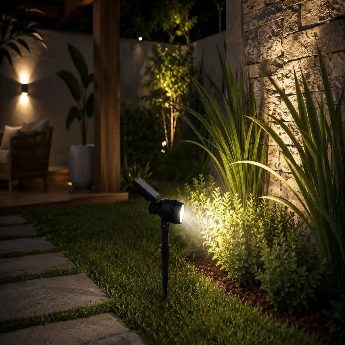 Espeto Solar Jardim Lumiére