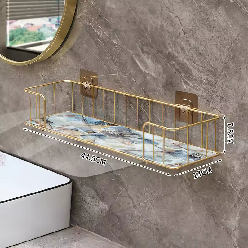 Suporte Organizador Para Banheiro Sem Furos