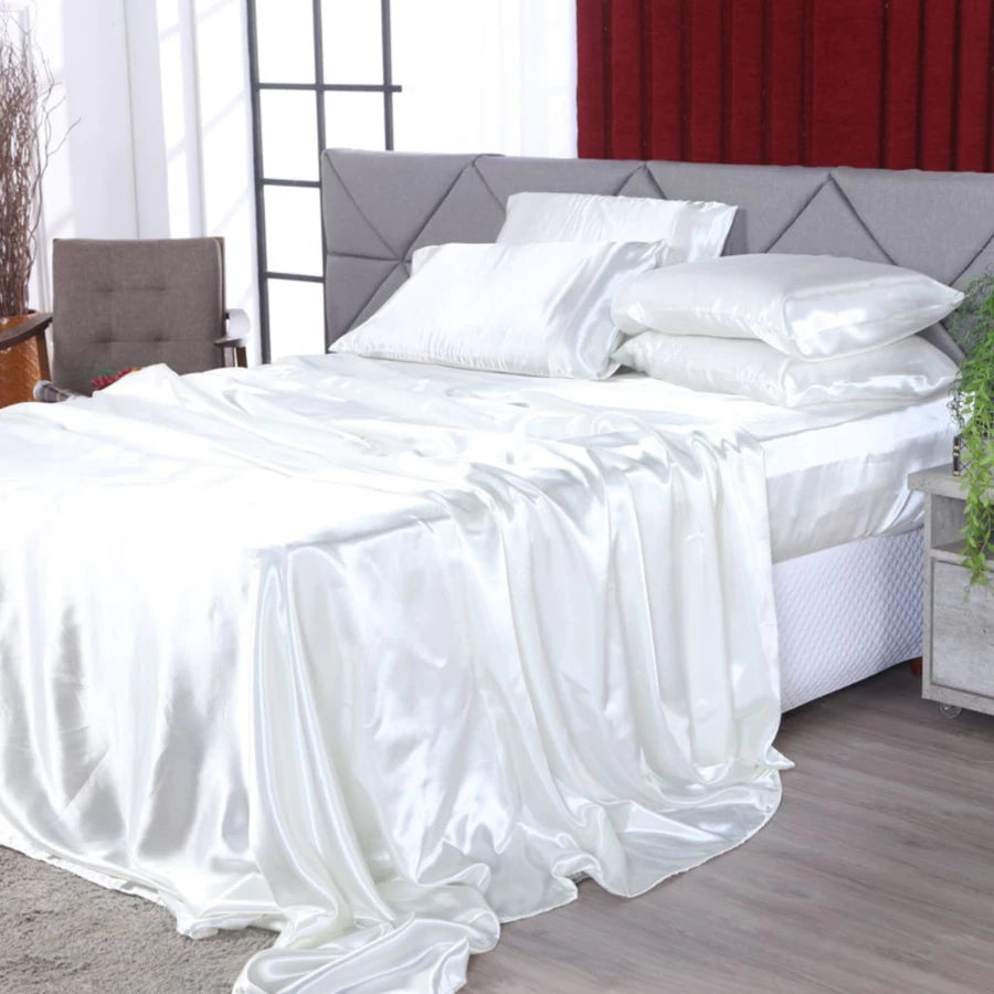 Conjunto de Cama em Cetim charmousse