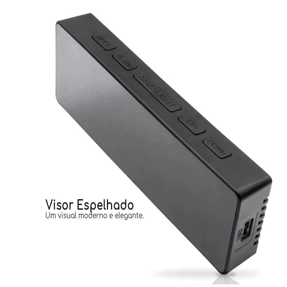 Relógio Digital Premium